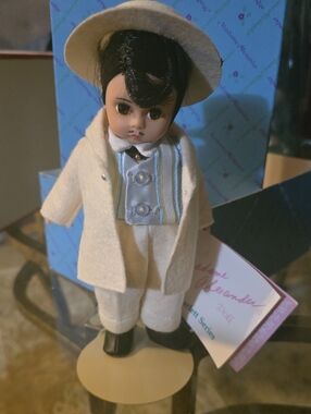 Madame Alexander Doll‎ RHETT 632 Cream Outfit Blue Shirt Black Hair GWW